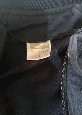 Kırmızı Lacivert Erkek Çocuk Düğmeli Ceket - Görsel 6