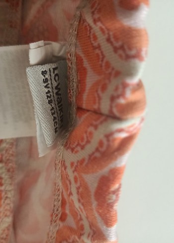 Turuncu Batik Desenli kız çocuk İspanyol paça tayt lcwaikiki - Görsel 4