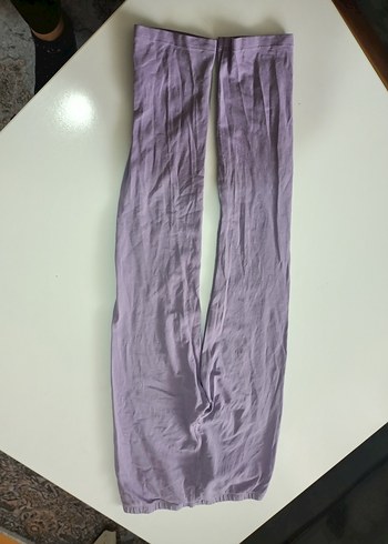 Kız Çocuk Lila penye  Tayt - Görsel 7