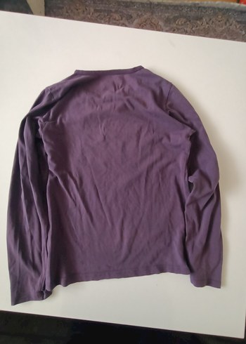 kadın  Mor Uzun Kollu pijama üstü - Görsel 6