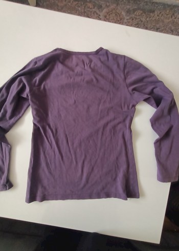 kadın  Mor Uzun Kollu pijama üstü - Görsel 7