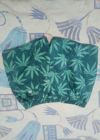 Erkek Yeşil Desenli, Deniz şortu, Mini Şort, cazador marka - Görsel 6