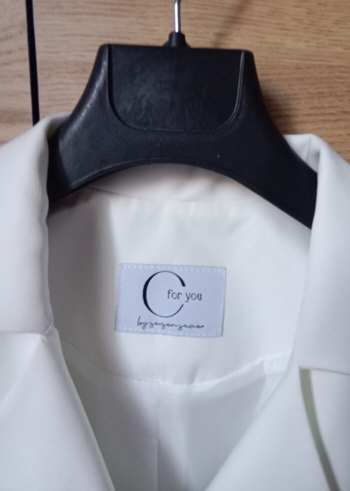 Krep ceket elbise - Görsel 2