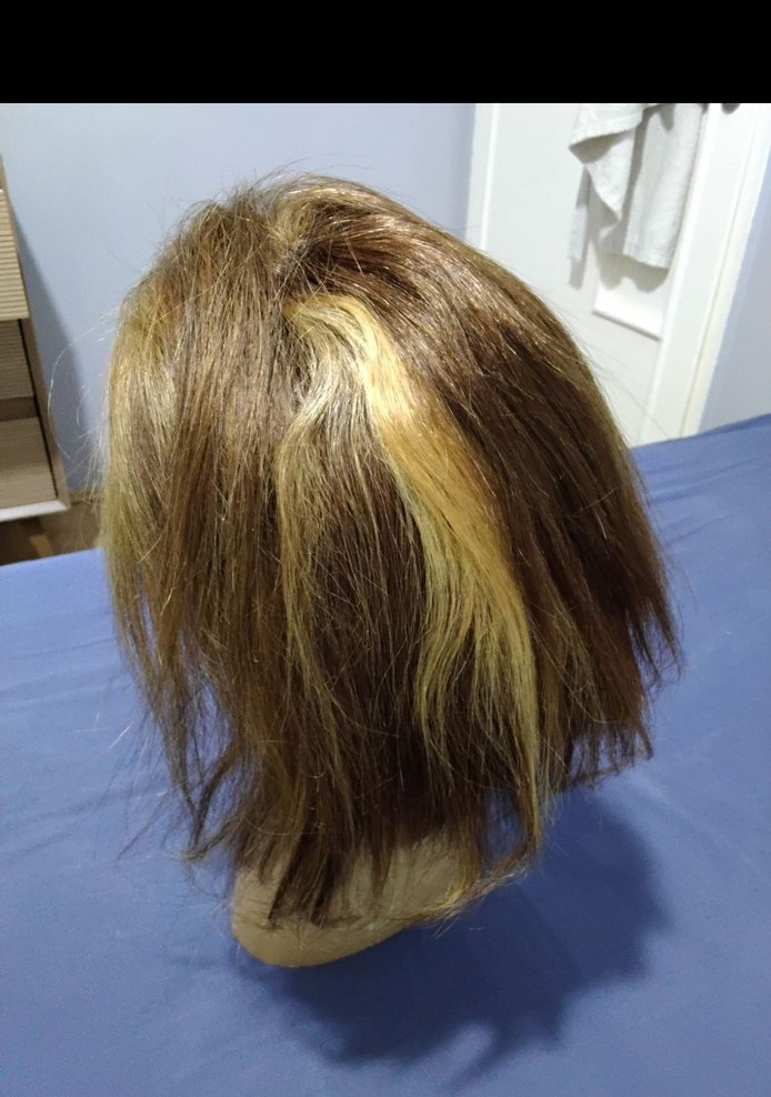 Kadın gerçek saç peruk - Görsel 3