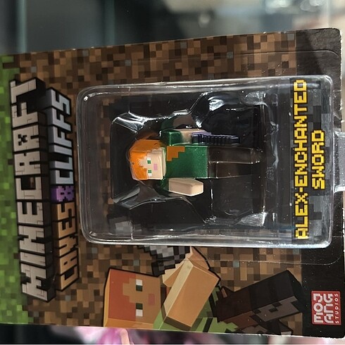  Beden Renk Minecraft Alex encharted sword figür