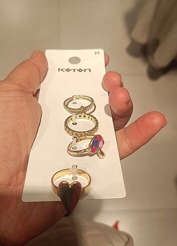 Koton Yüzük seti