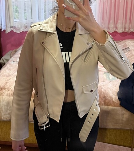 Zara ZARA DERİ CEKET