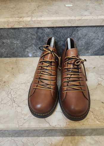 Tergan Kahverengi Klasik Deri Ayakkabı