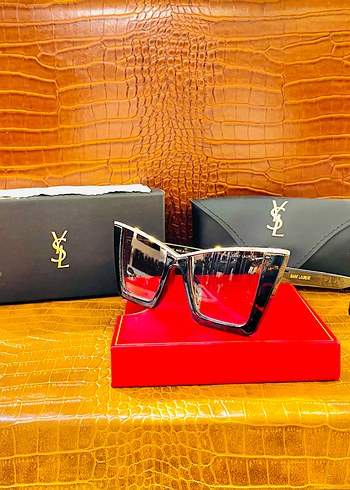 Beden kahverengi Renk Saint laurent bayan Güneş gözlüğü