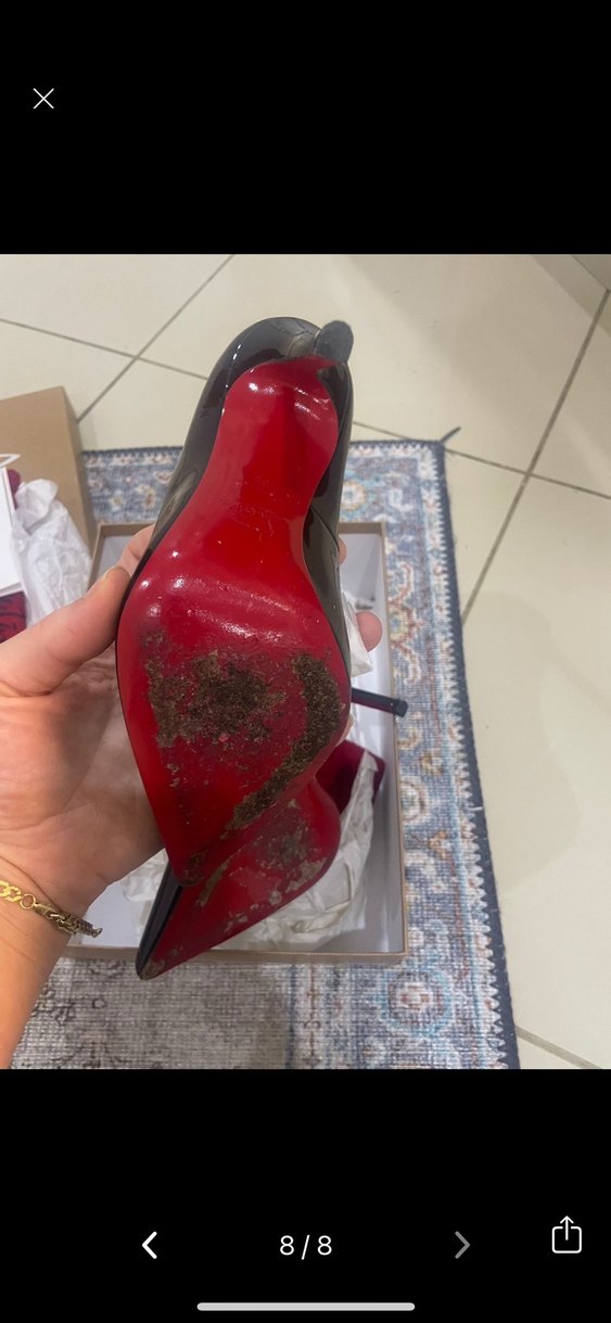 Parı Siyah Rugan Stiletto Topuklu Kadın Ayakkabı - Görsel 5