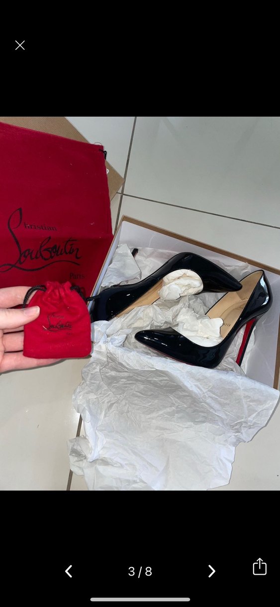 Parı Siyah Rugan Stiletto Topuklu Kadın Ayakkabı - Görsel 2