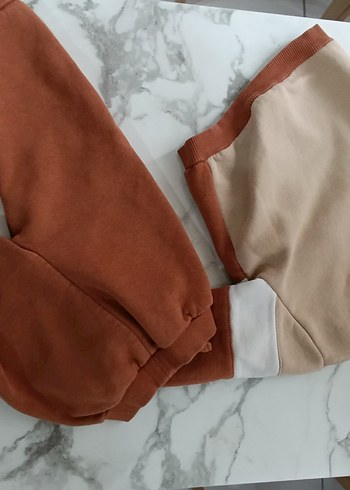 Yeşil Pamuklu Erkek Çocuk Sweatshirt - Görsel 4