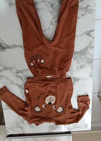 Yeşil Pamuklu Erkek Çocuk Sweatshirt - Görsel 7