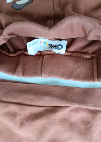 Yeşil Pamuklu Erkek Çocuk Sweatshirt - Görsel 9