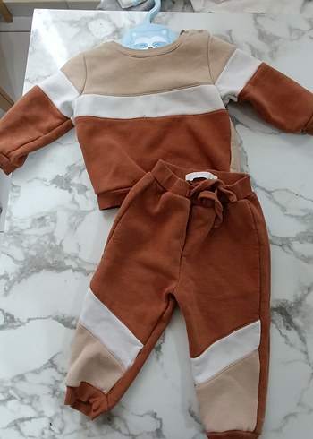 Yeşil Pamuklu Erkek Çocuk Sweatshirt - Görsel 6