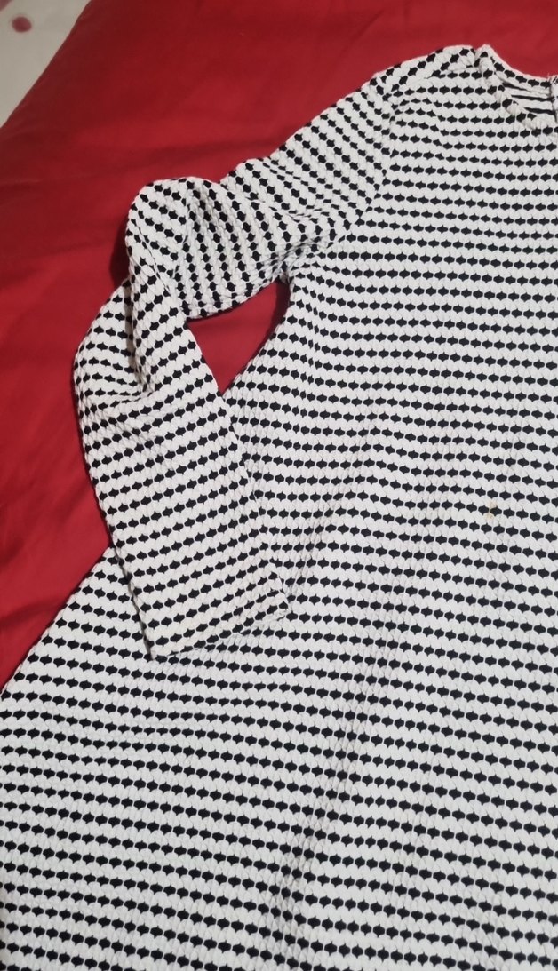 Uzun Kollu, Salaş Kesim kiz cocuk elbise - Görsel 3