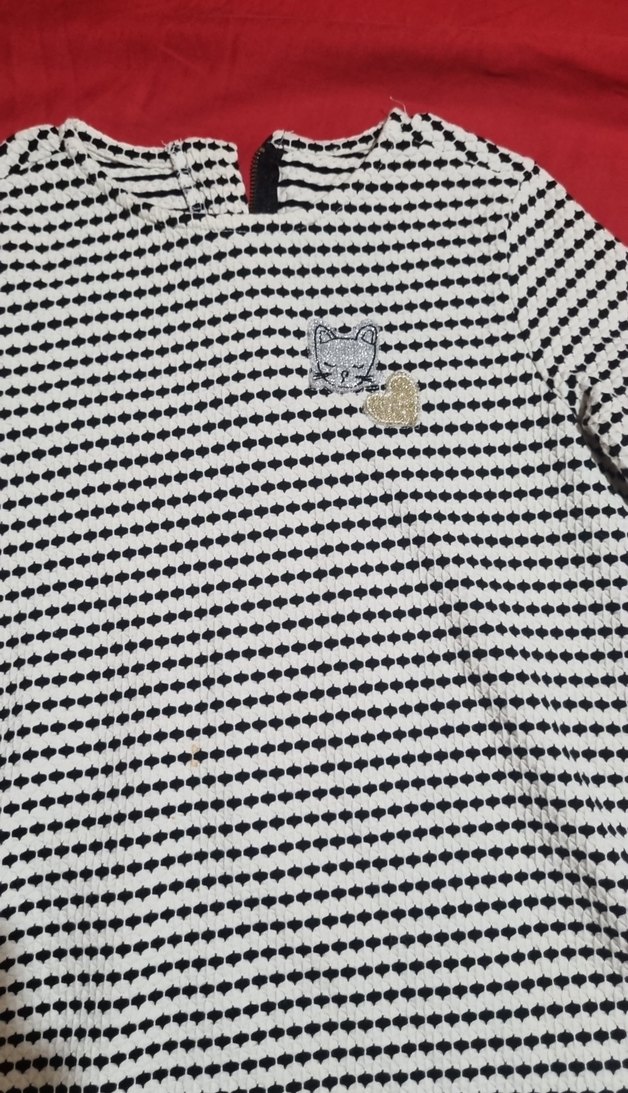 Uzun Kollu, Salaş Kesim kiz cocuk elbise - Görsel 2