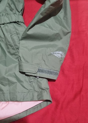 Columbia Kapüşonlu Yeşil Kız Montu - Görsel 4