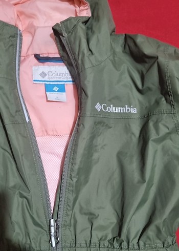 Columbia Kapüşonlu Yeşil Kız Montu - Görsel 2