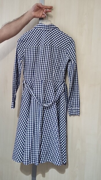 Elbise mavi - Görsel 4