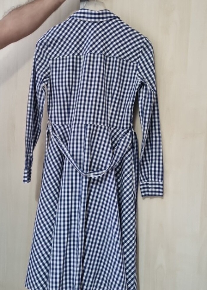 Elbise mavi - Görsel 4