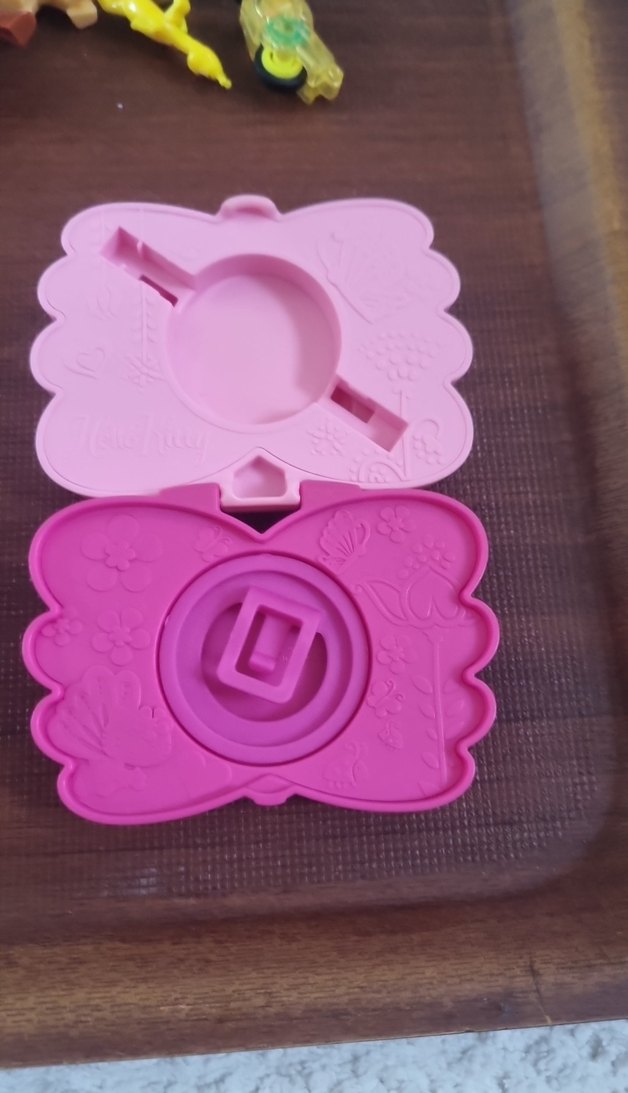 Pembe Çiçekli Kız Çocuk Aksesuar Kutusu - Görsel 2