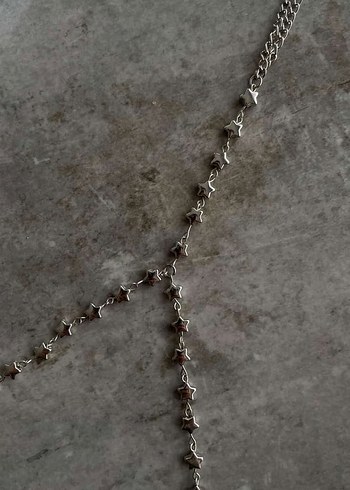 Yıldız Detaylı Silver Şahmeran - Görsel 3