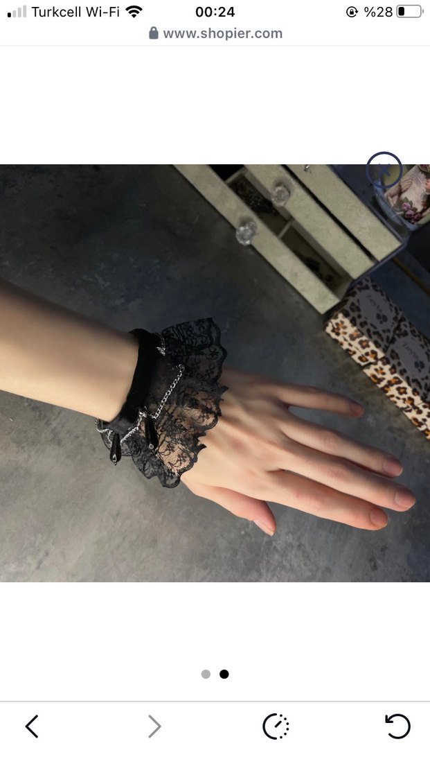 Lacey Gotik Bileklik - Görsel 2