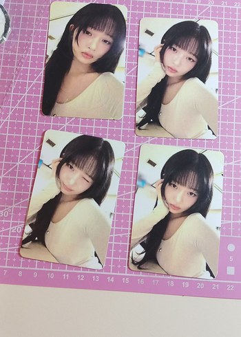 Rei photocard set (4 adet)