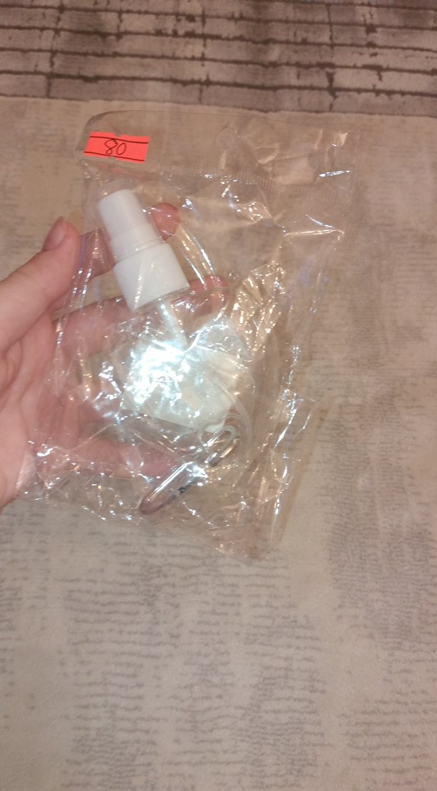 kalpli kolonya şişesi fısfıslı - Görsel 2