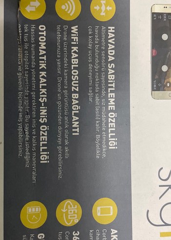 Katlanabilir Drone Kumandalı SkyMaster - Görsel 4