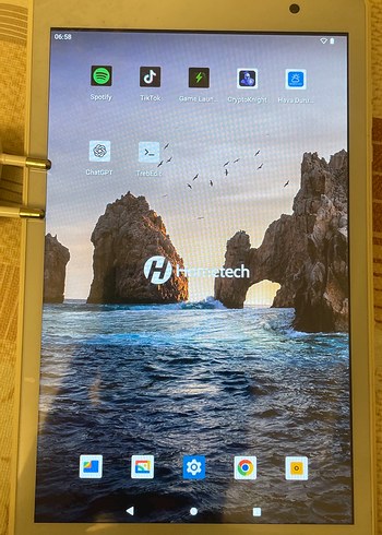 Beyaz Hometech Tablet Alfa 8tx - Görsel 5