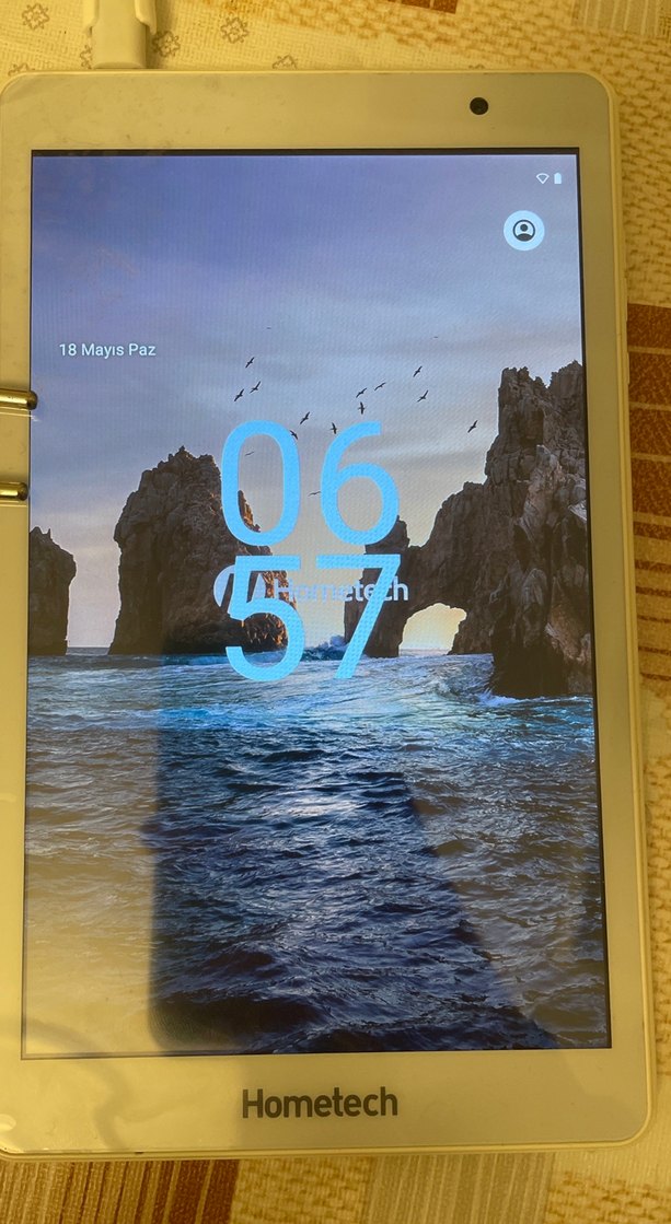 Beyaz Hometech Tablet Alfa 8tx - Görsel 2