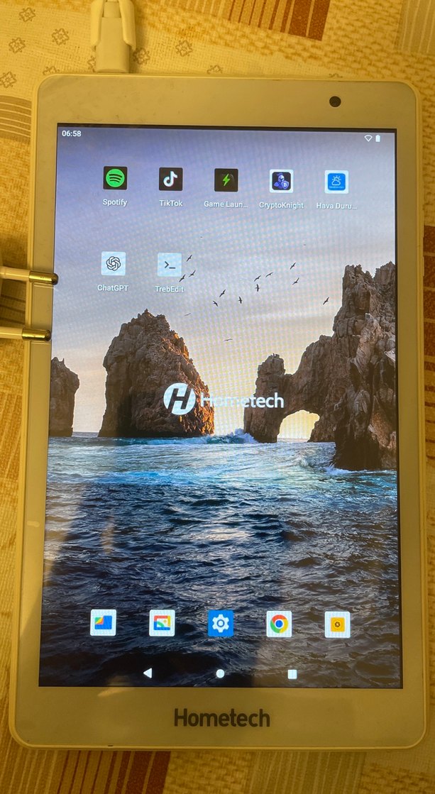 Beyaz Hometech Tablet Alfa 8tx - Görsel 5