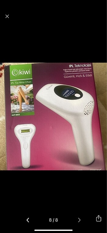 Kiwi ıpl lazer epilasyon