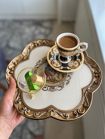 Diğer Papatya model el boyaması Sunumluk