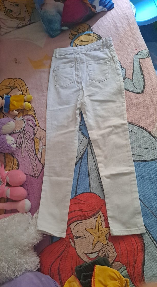 Beyaz Regular Fit çocuk Kot Pantolon 8-9yaş - Görsel 2