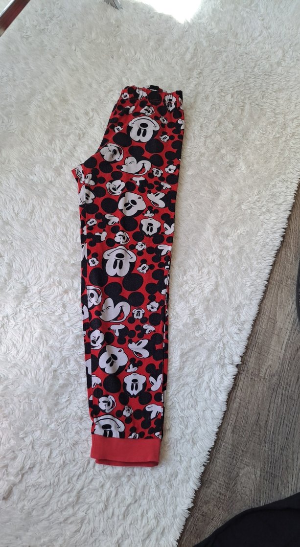 kız &Erkek Mickey Mouse Baskılı Pamuklu Pijama Takımı 7 &8 yaş - Görsel 4