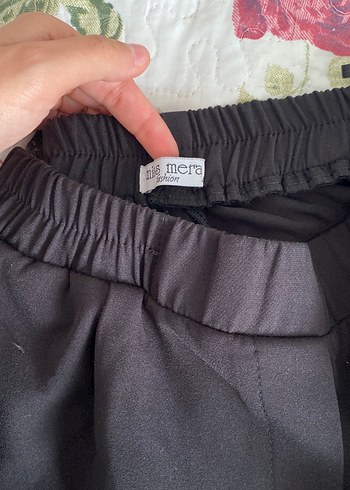 Diğer Siyah Piliseli Kadın Kumaş Pantolon