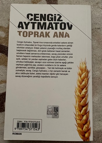 Toprak Ana - Cengiz Aytmatov - Görsel 2