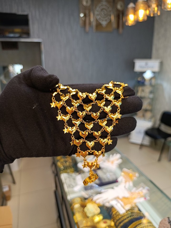 Altın kaplama Şahmeran - Görsel 3