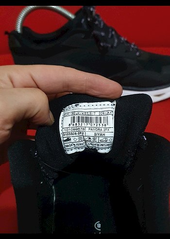 Lumberjack Renkli Bağcıklı Siyah Erkek Spor Ayakkabı - Görsel 6