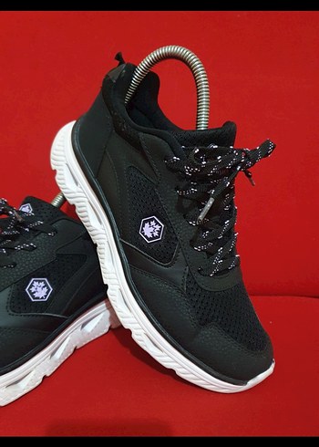 Lumberjack Renkli Bağcıklı Siyah Erkek Spor Ayakkabı - Görsel 2