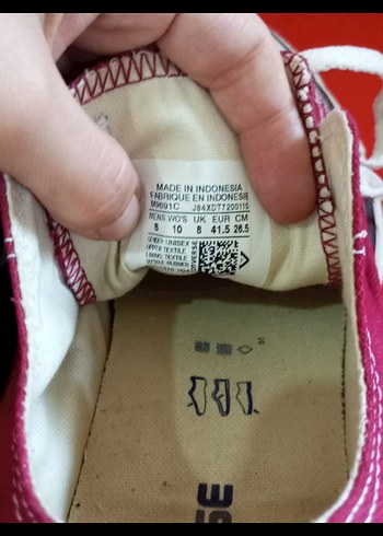 41.5 no Converse All Star Erkek Spor Ayakkabı - Görsel 6