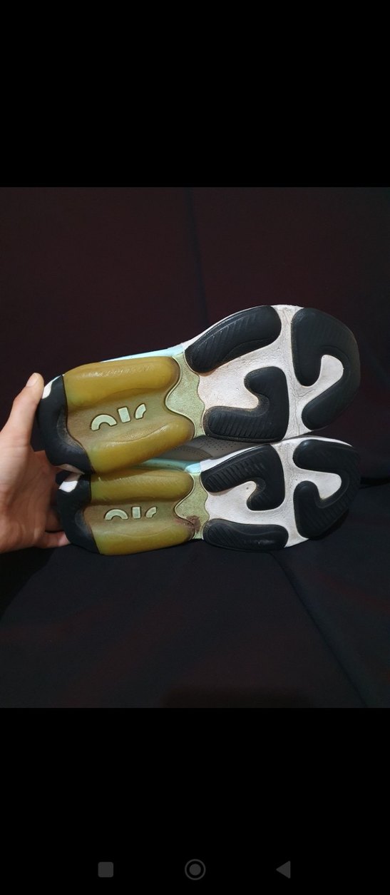 Nike Bağcıklı Beyaz Pastel Renkli Sneakers - Görsel 5