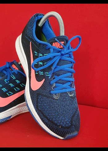 41 no Kadın Mavi Bağcıklı Spor Ayakkabı - Görsel 2