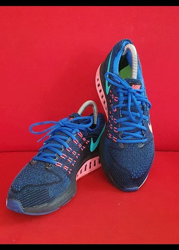 41 no Kadın Mavi Bağcıklı Spor Ayakkabı - Görsel 3