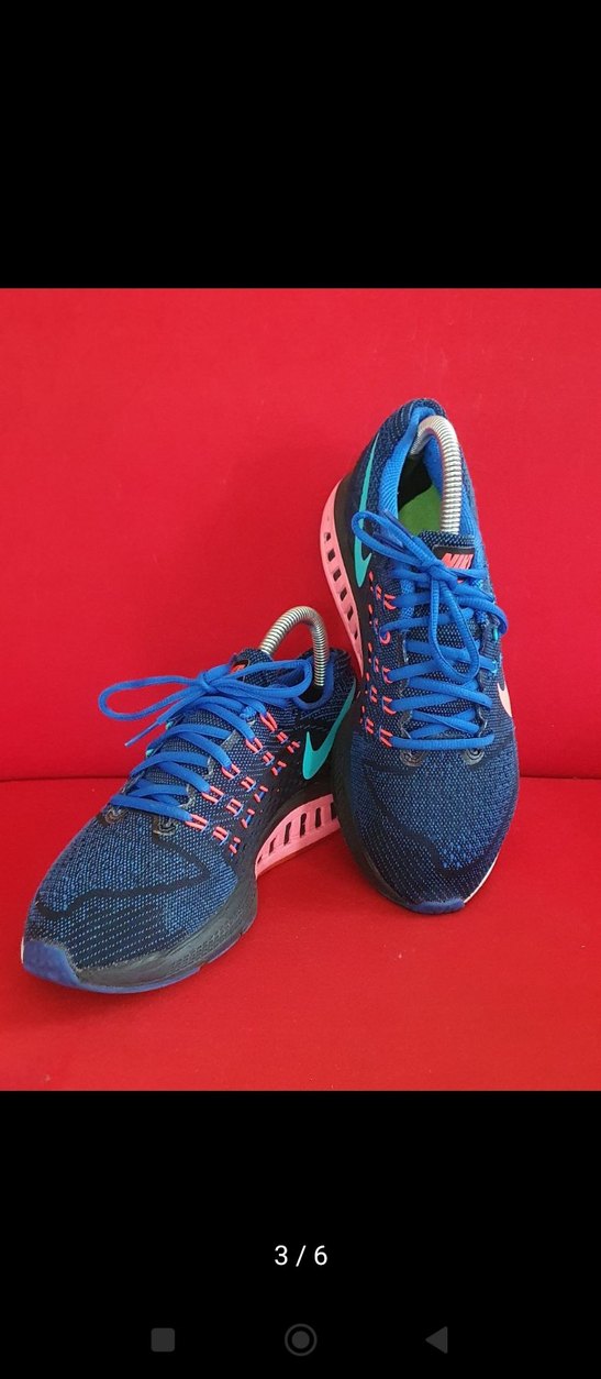 41 no Kadın Mavi Bağcıklı Spor Ayakkabı - Görsel 3