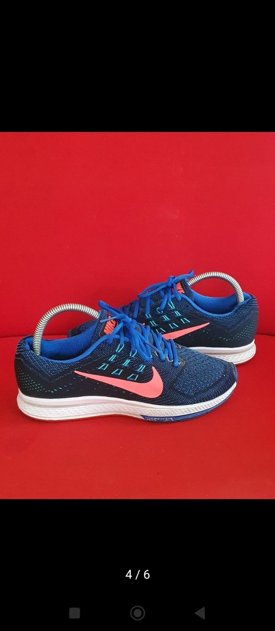 41 no Kadın Mavi Bağcıklı Spor Ayakkabı - Görsel 4