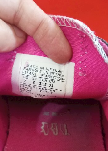 Çiçek Desenli Renkli Kadın Spor Ayakkabı - Görsel 6